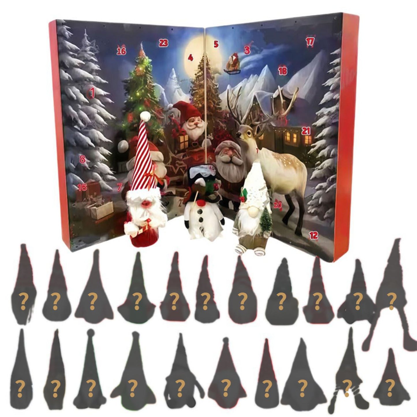 đ
2025 Christmas Handcrafted Gnomes Advent Calendar