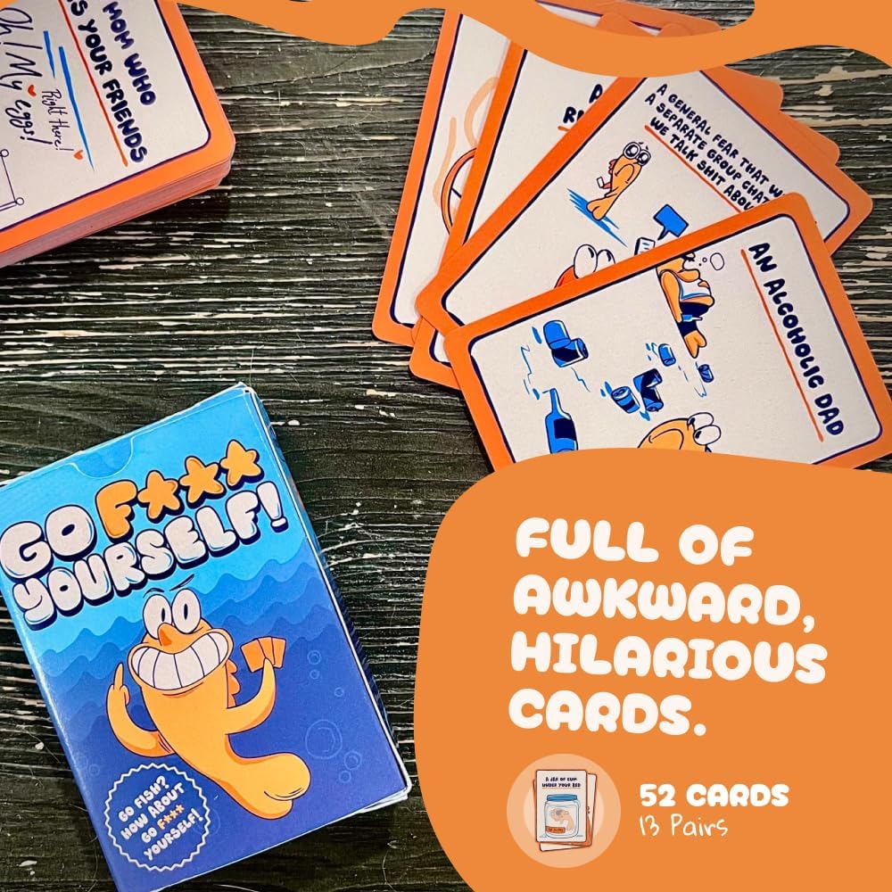 🎄Christmas Early Sale 50% OFF - Go Fck Yourself Adult Party Card Games