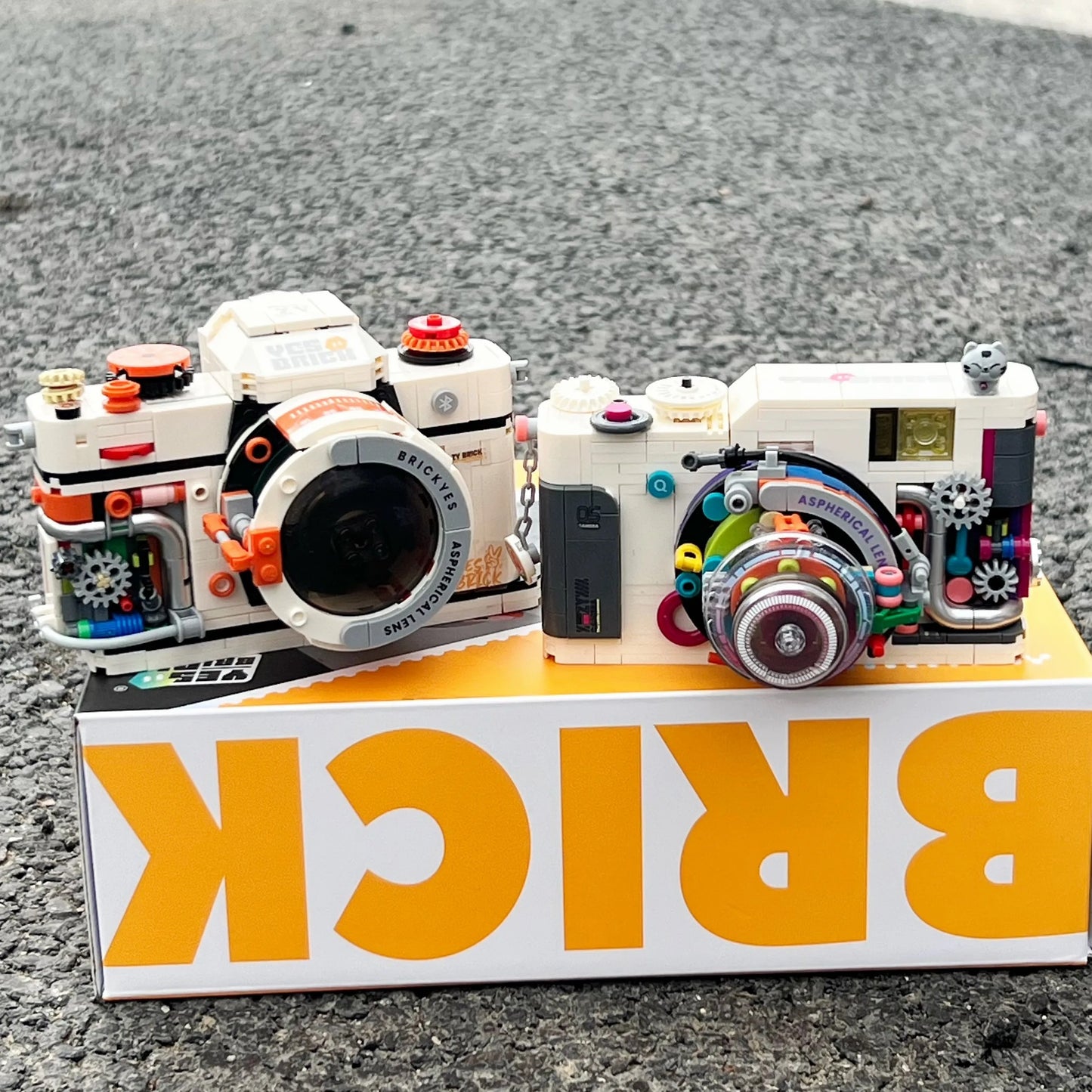 Retro Mechanical Camera Building Block Toy