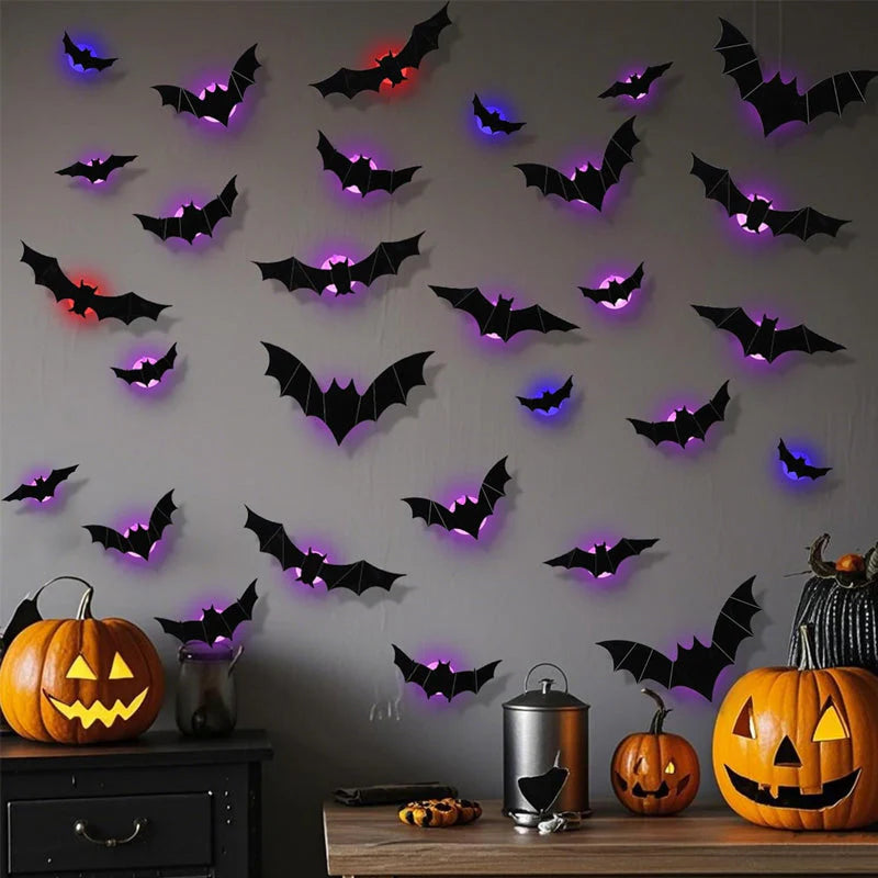 🦇LED Glowing Bat Group
