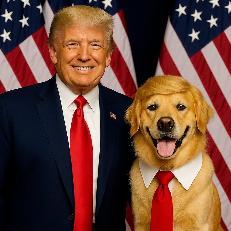 🎃Halloween Early Sale 50% OFF - Halloween Costume Trump Dog Costume Set for Cats & Dogs