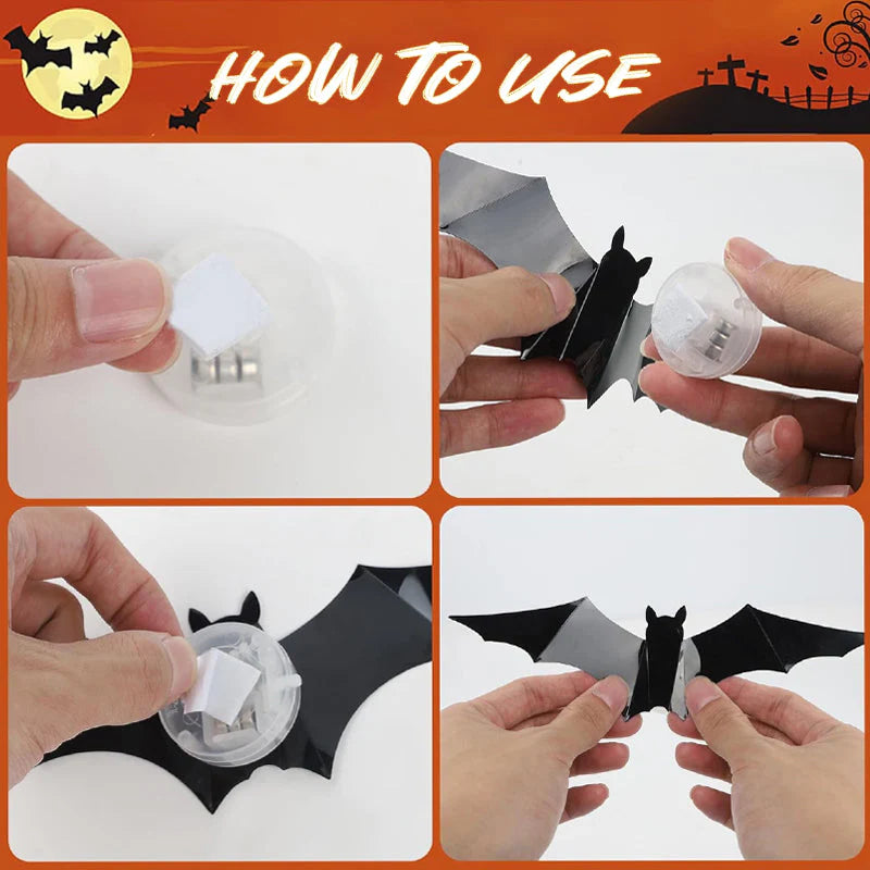 🦇LED Glowing Bat Group