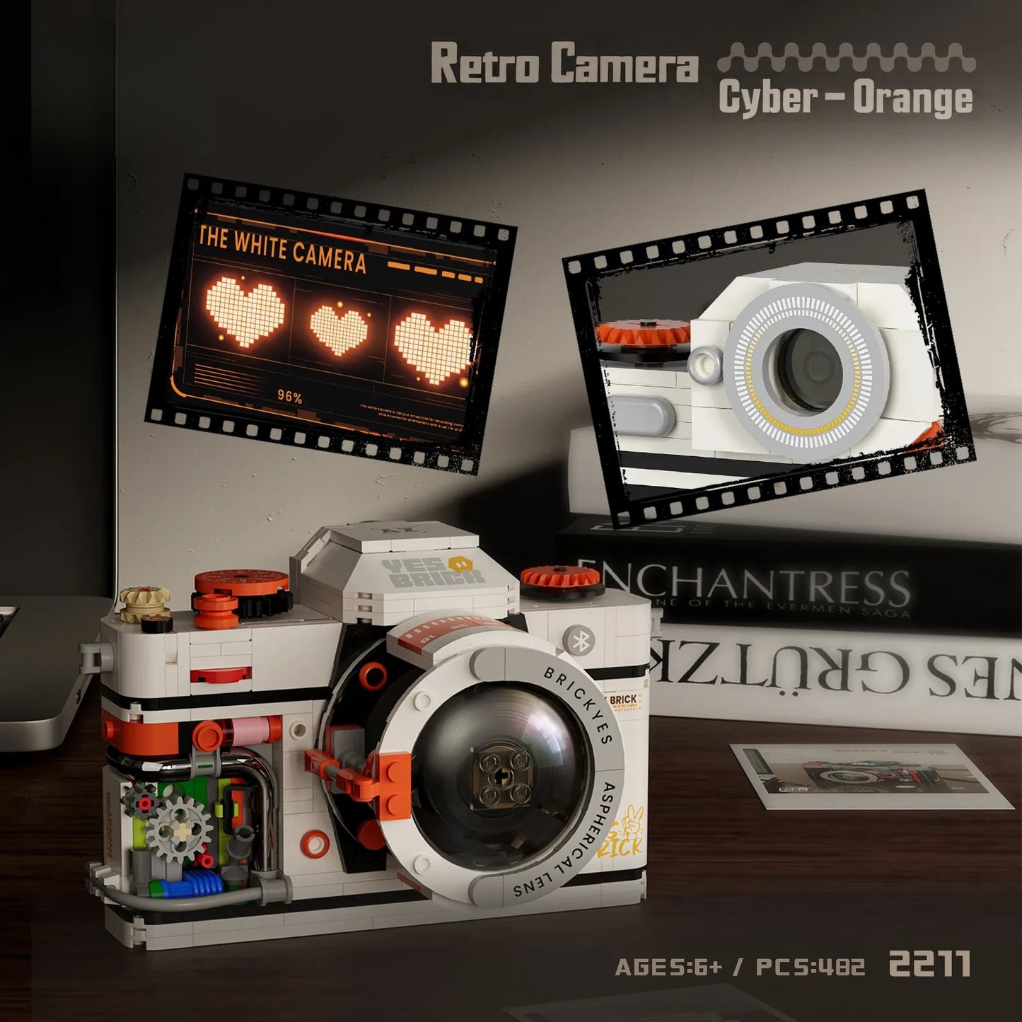 Retro Mechanical Camera Building Block Toy