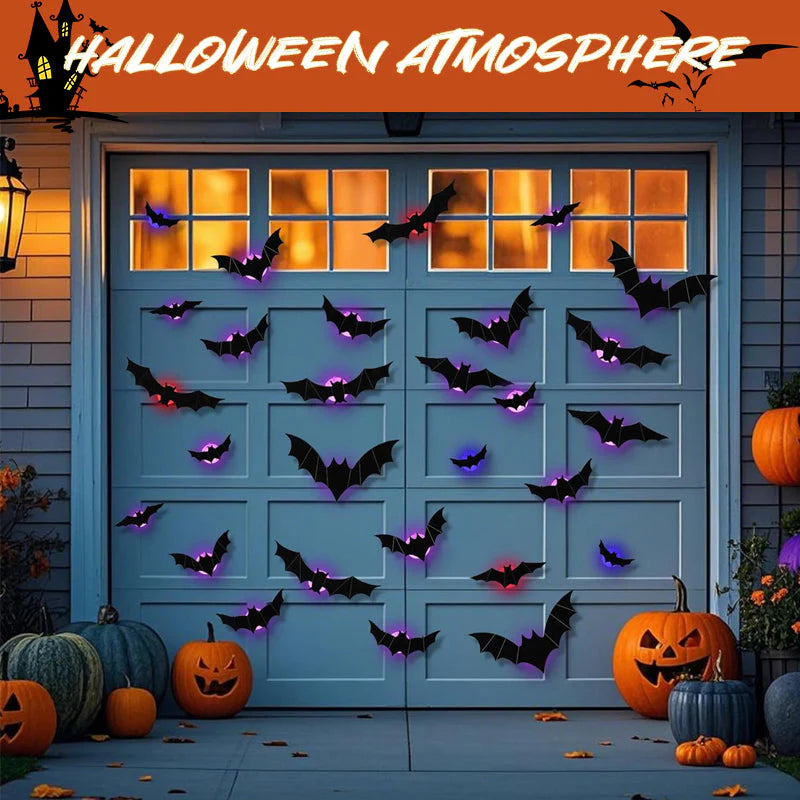 🦇LED Glowing Bat Group