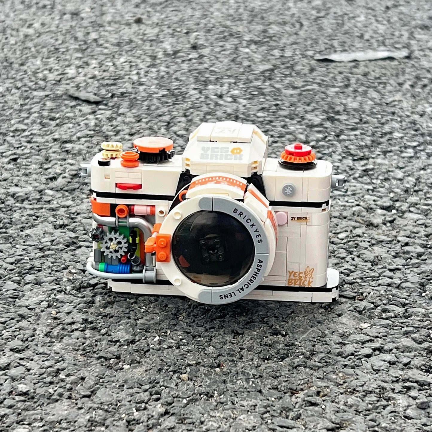 Retro Mechanical Camera Building Block Toy