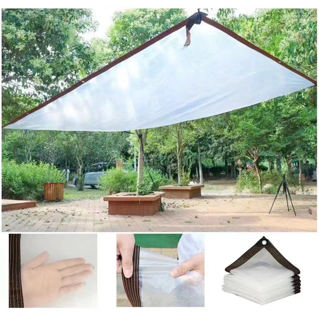 ๐ฆ๐ Heavy-Duty PVC Tarp - Weatherproof Curfakul Clear Waterproof Tarp