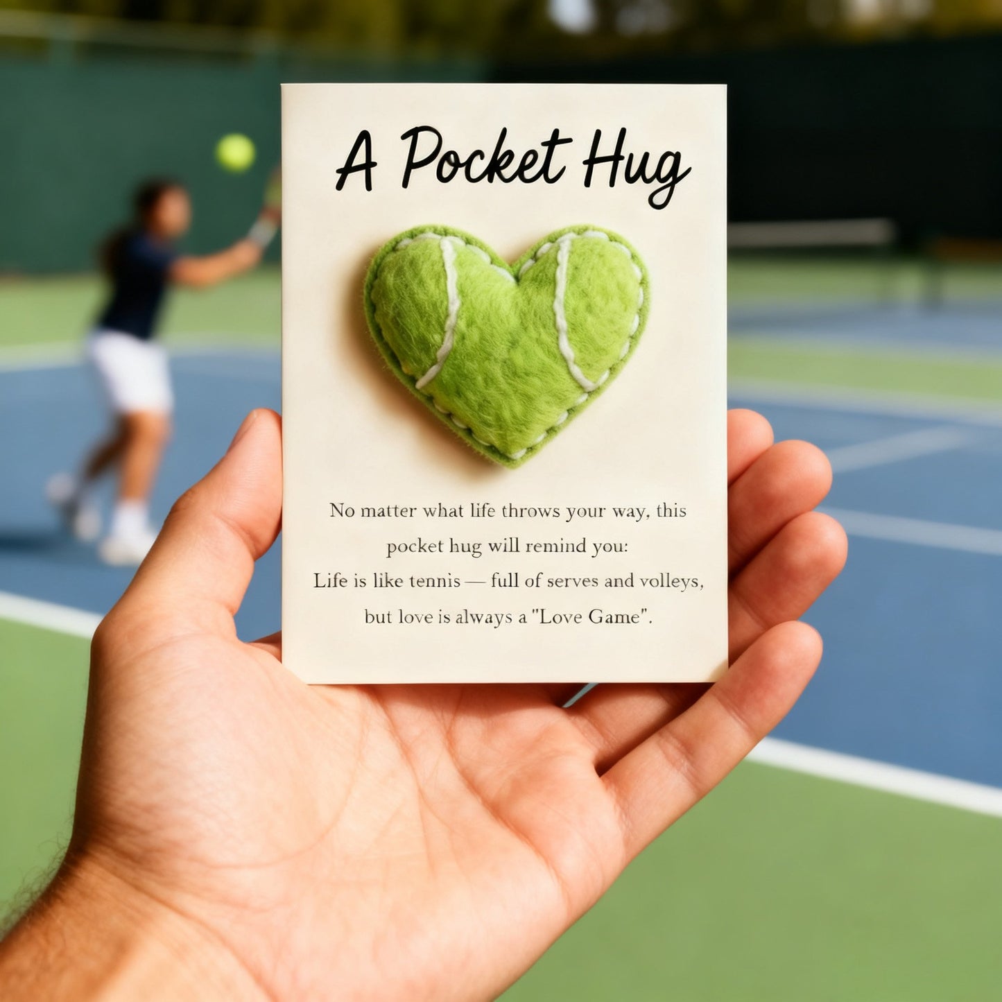 🎾Tennis Pocket Hug with Gift Card💌