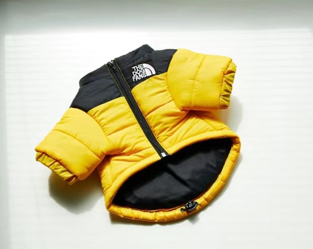 🔥Color-Block Puffer Jacket for Pets - Windproof, Waterproof, Warm & Comfortable