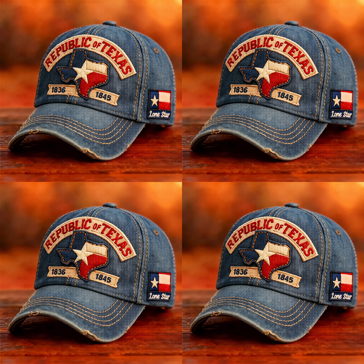 🎉New Year Flash Sale 49% OFF🤩Lone Star Legacy Texas Republic Cap🎁