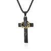 ✝️100% Handmade Crown Of Thorns Cross Necklace
