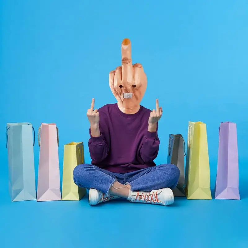 🎃Halloween Early Sale 50% OFF-Costume Party Finger Funny Head Mask