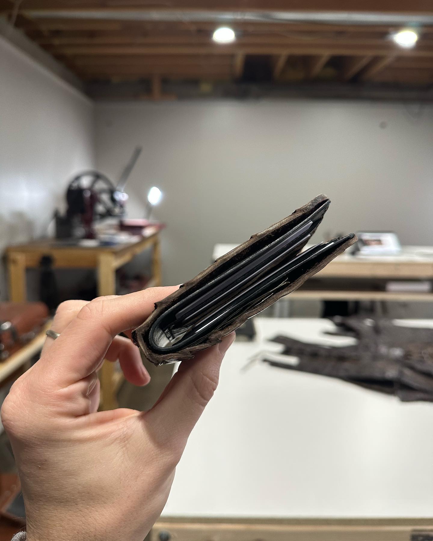 🔥Last Day 49% OFF - Handmade Alligator Texture Wallet