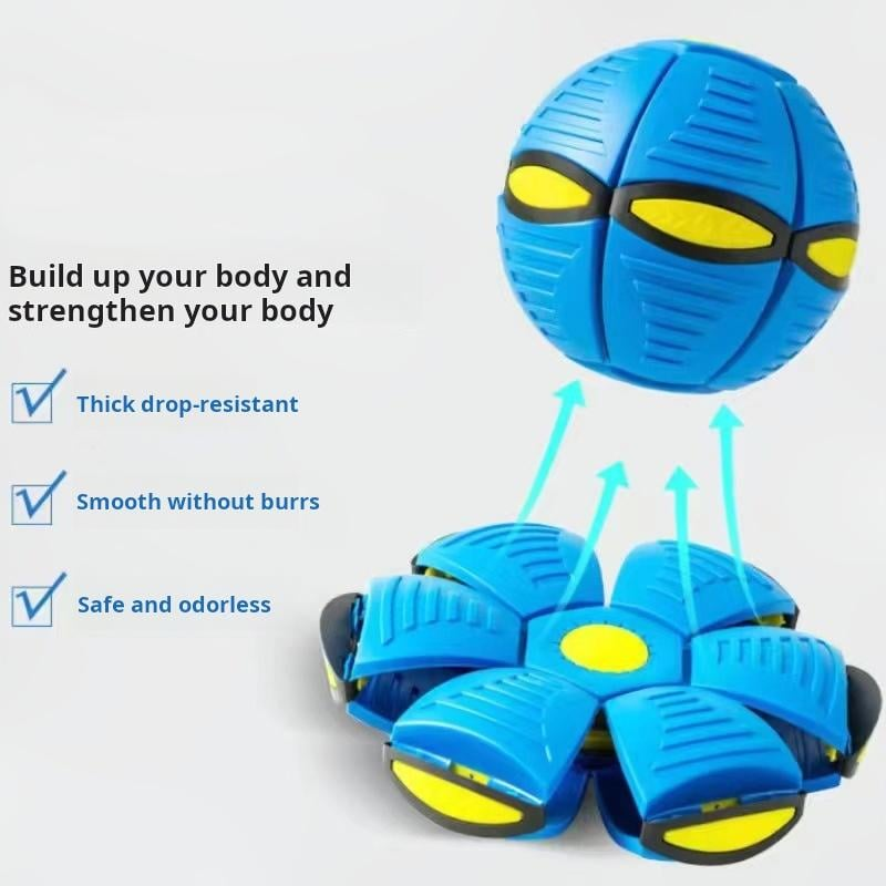 Children's bouncing ball(2PCS),Magic metaball ,Magic Flying Saucer,bouncy ball,Parent-child interaction