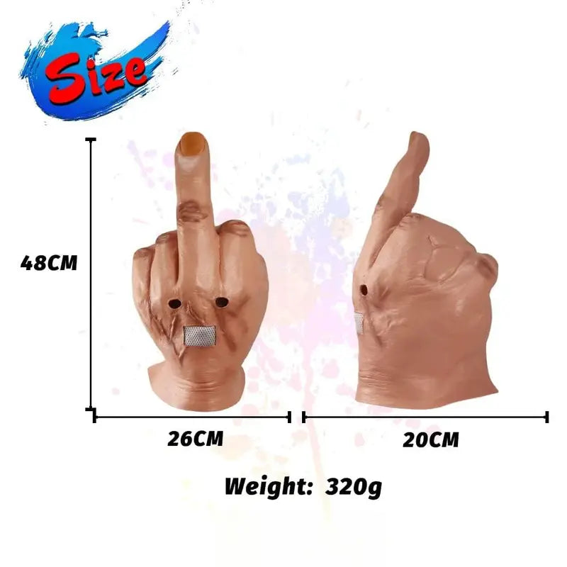 🎃Halloween Early Sale 50% OFF-Costume Party Finger Funny Head Mask