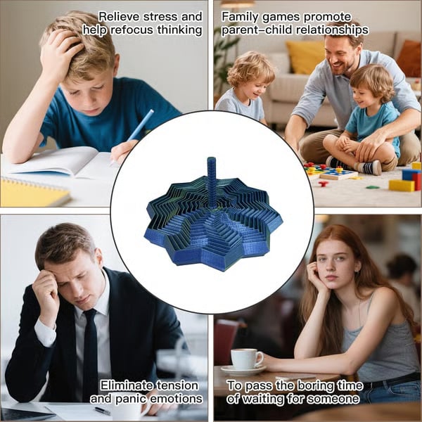 🎄Christmas Early Sale 50% OFF - 3D Printed Sensory Stress-Relief Fidget Star