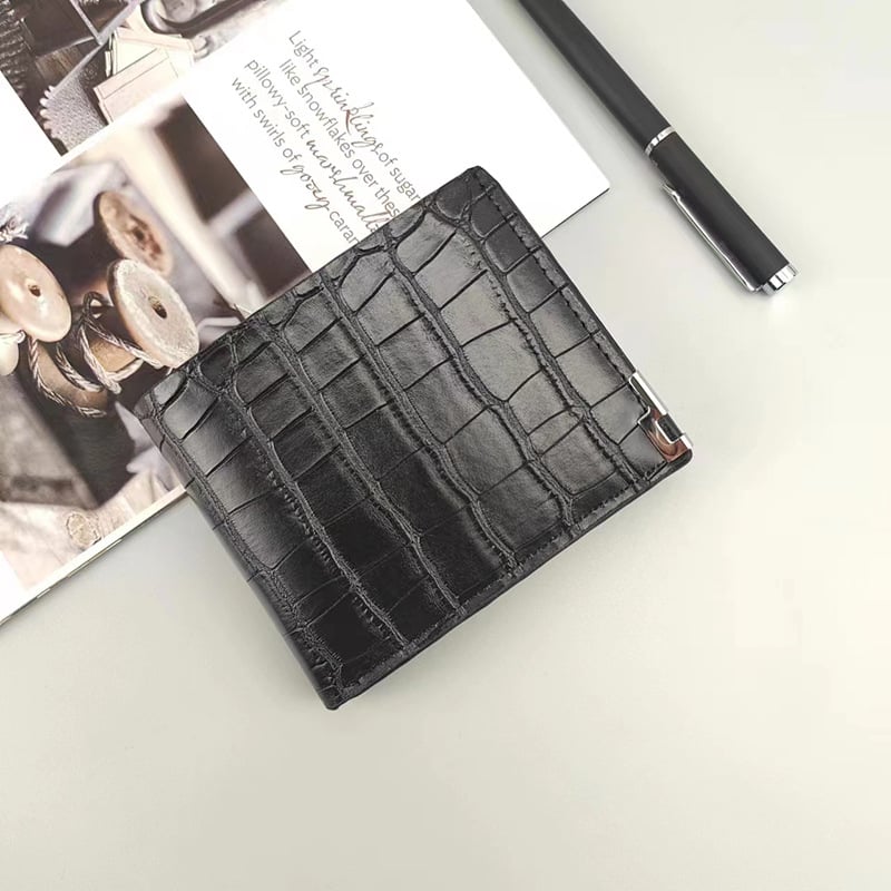 🔥Last Day 49% OFF - Handmade Alligator Texture Wallet
