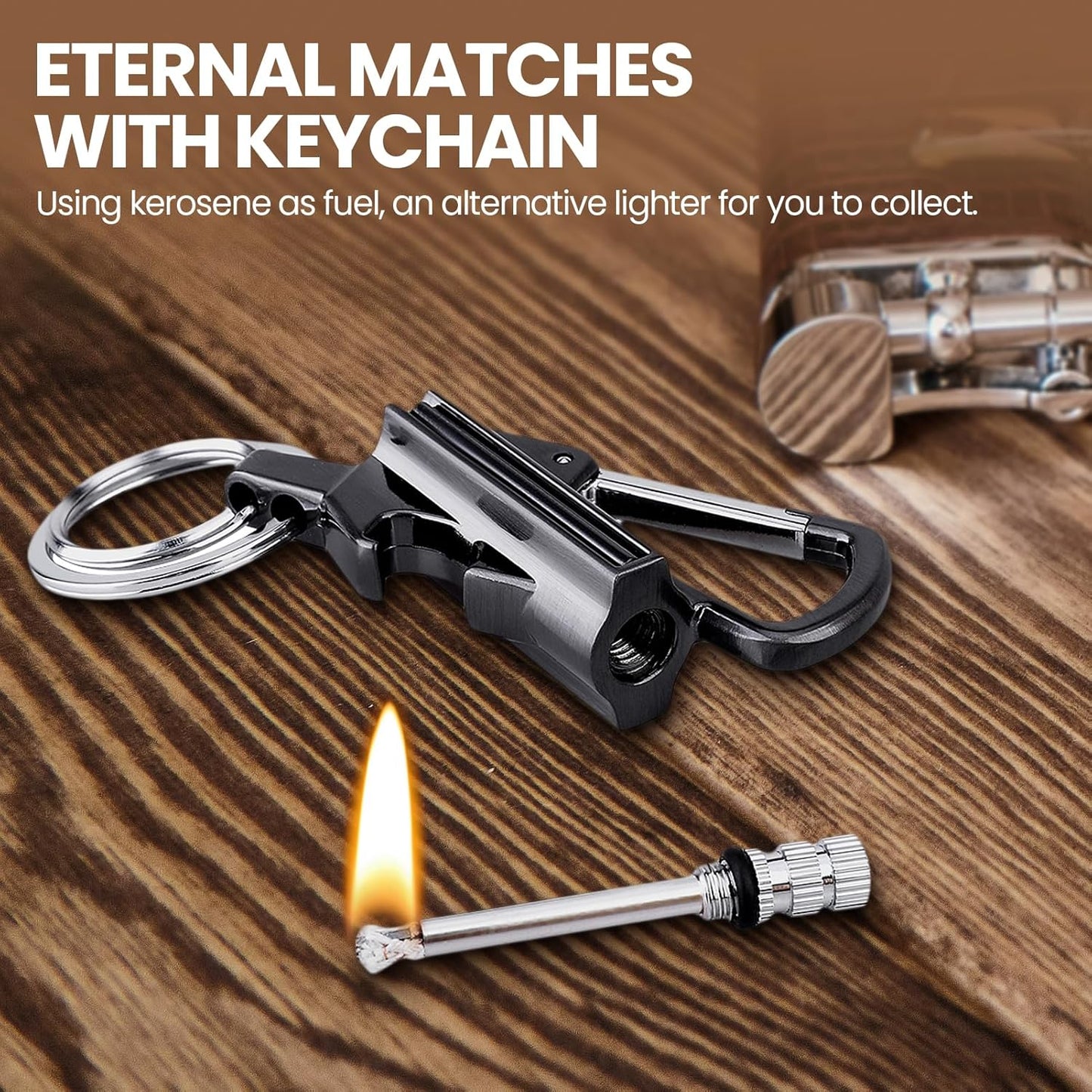 🔥LAST DAY 49% OFF💥2025 New 3-in-1 Lighter keychain