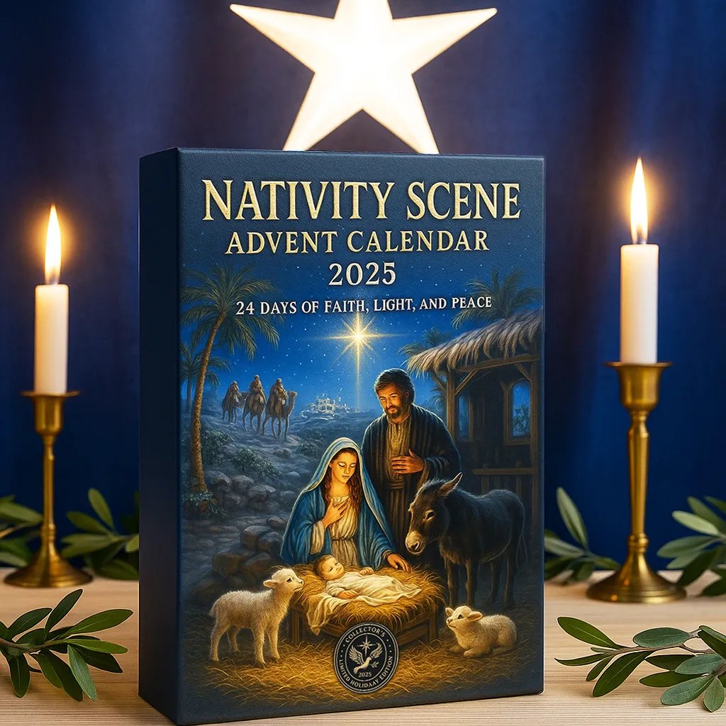 🌲Christmas Gift--Nativity Scene Advent Calendar 2025