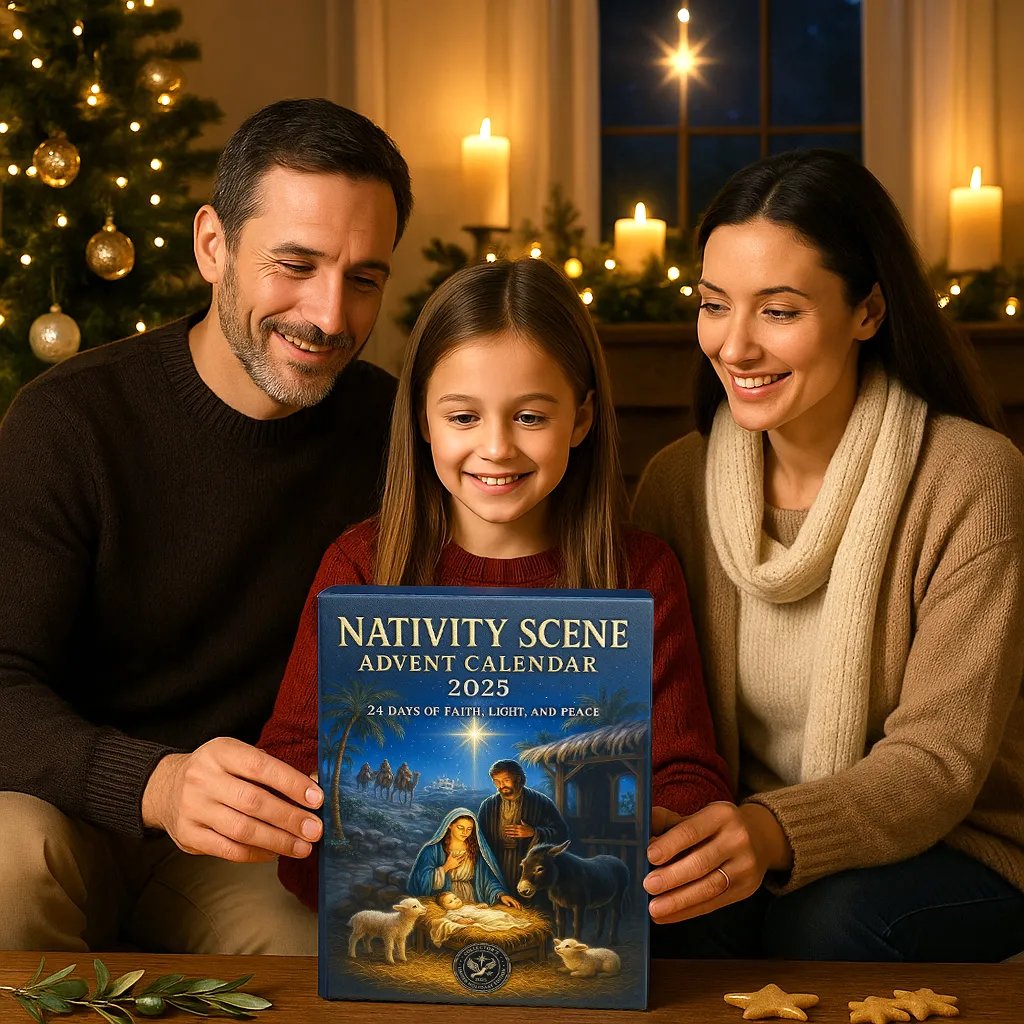 🌲Christmas Gift--Nativity Scene Advent Calendar 2025