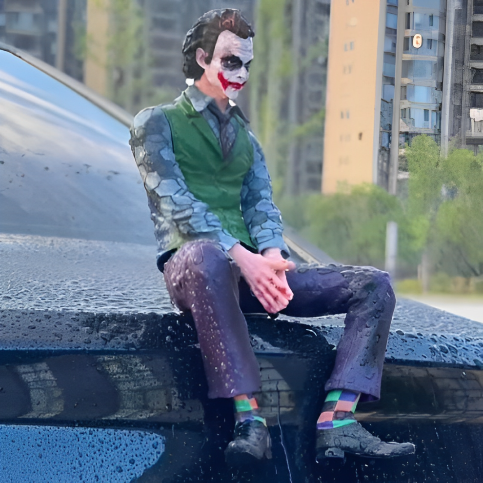 🎃Halloween Early Sale 50% OFF-Joker Car Bumper Ornament