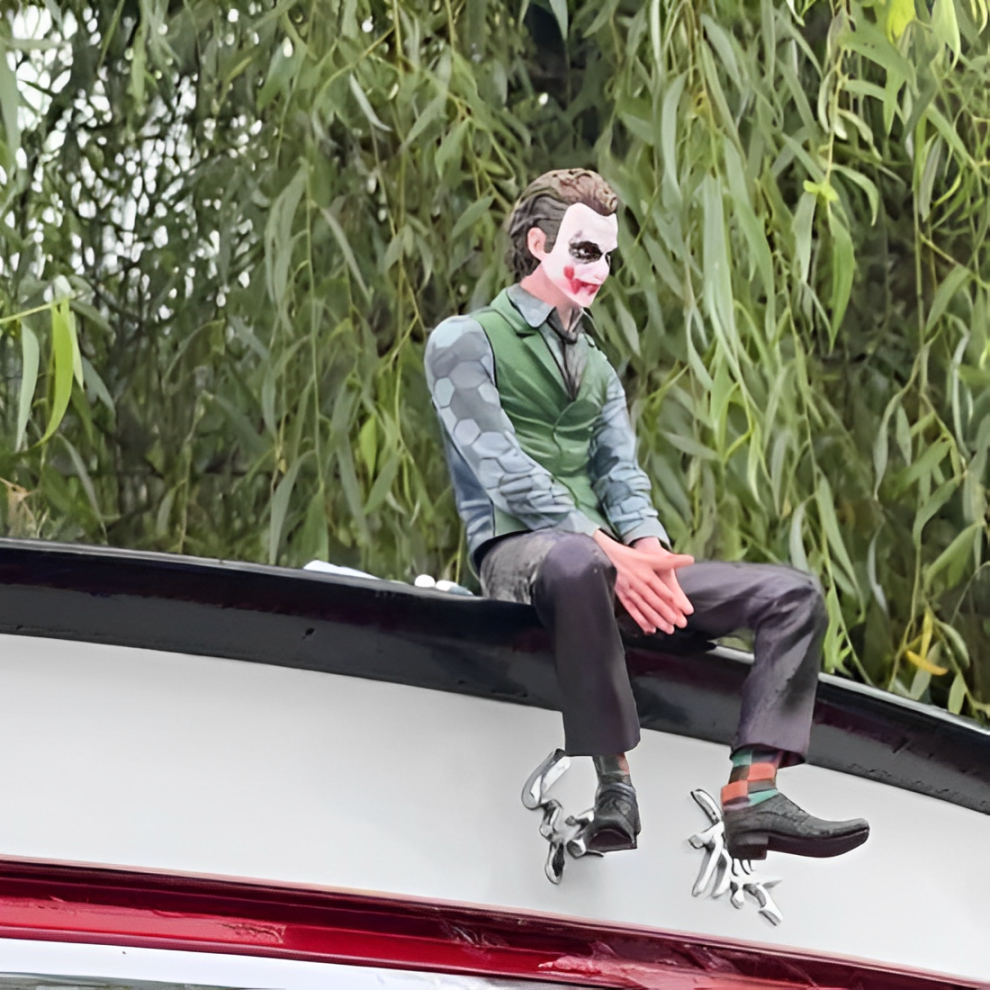 🎃Halloween Early Sale 50% OFF-Joker Car Bumper Ornament