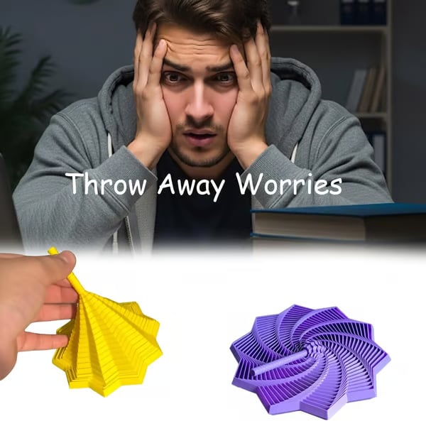 🎄Christmas Early Sale 50% OFF - 3D Printed Sensory Stress-Relief Fidget Star