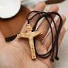 ✝️100% Handmade Jesus Cross Wooden Necklace(James Oliver Handmade®)