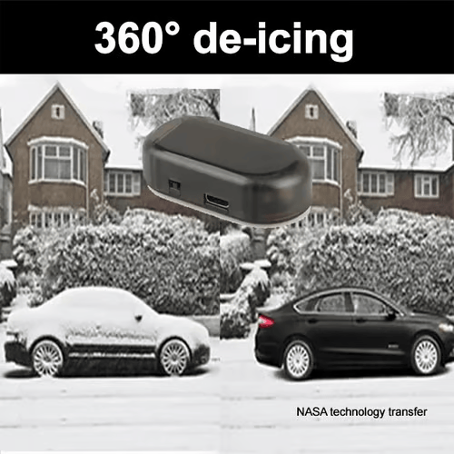 🏆10K+ SOLD LAST WEEK! - ❄️2025 Newest Electromagnetic Snow and Ice Prevention Device (Solar Powered)