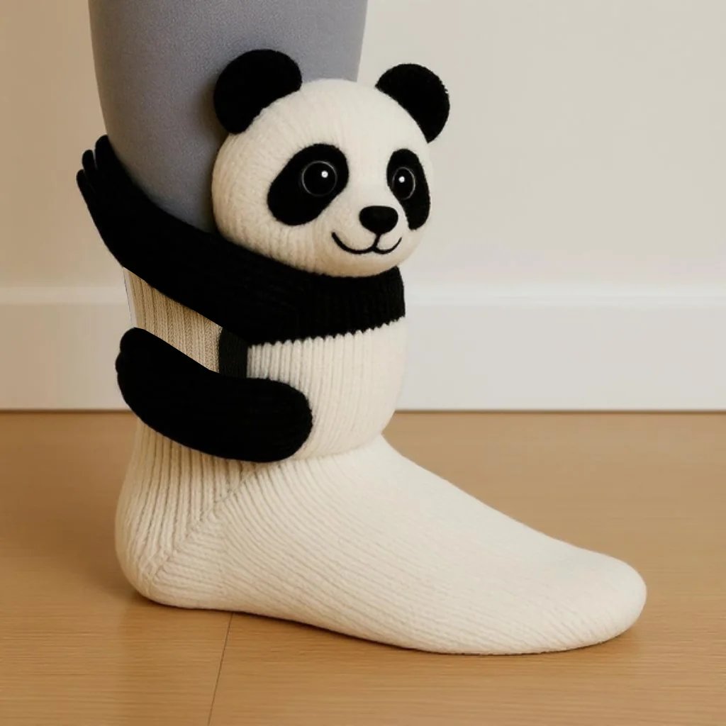 🔥Last Day 49% OFF-2025 Architecturm®3D Knit Animal Socks🧦
