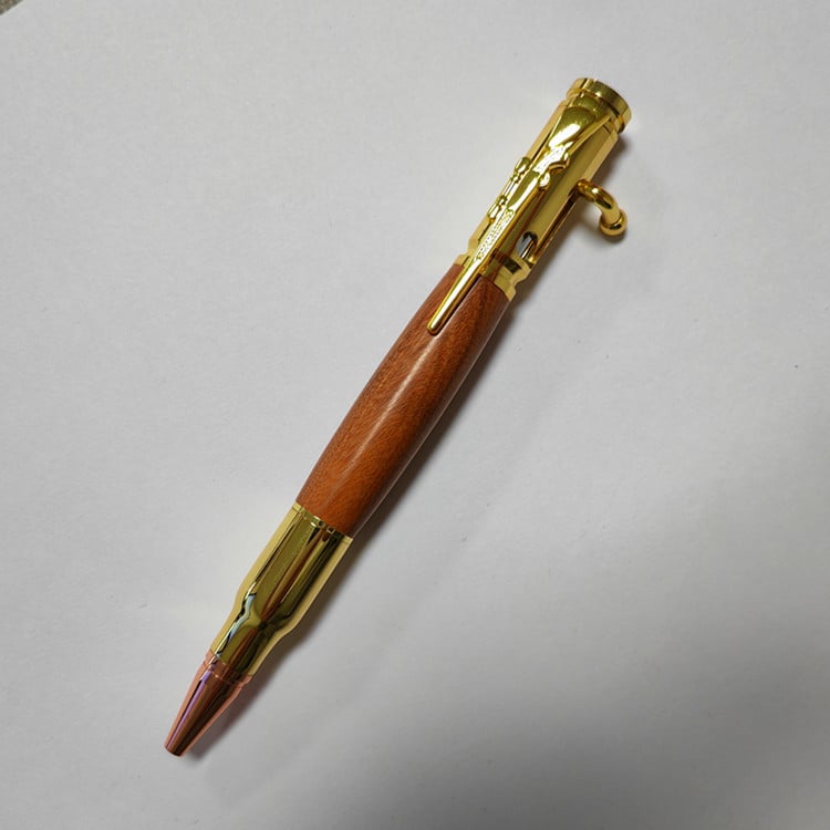 Handmade 308. Caliber Rifle Cartridge Pen