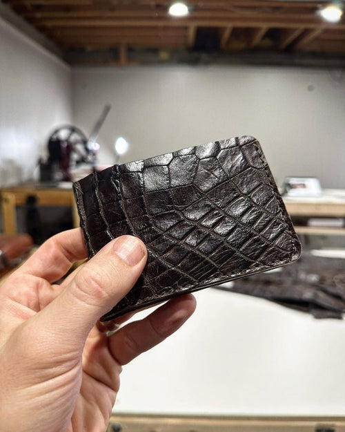 🔥Last Day 49% OFF - Handmade Alligator Texture Wallet