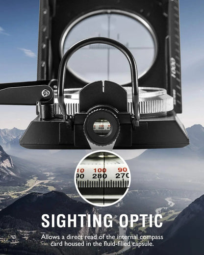 🔥Last Day 49% OFF🎁Multifunctional Military Aiming Navigation Compass Compass
