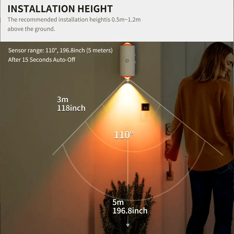 🔥Last Day 49% OFF -💡Smart Rechargeable LED Night Light🌈