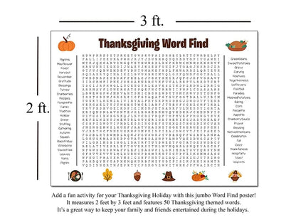 🔥Christmas Early Sale 49% OFF🎁Christmas Word Search Poster(🎉Giant 35"x24" Wall Game)