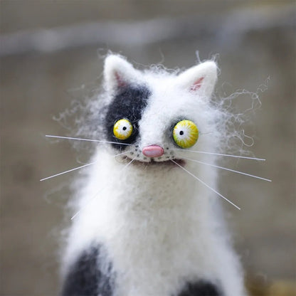 🔥LAST DAY 49% OFF -🎄✨Wool Felt Familiars – Quirky Handmade Companions