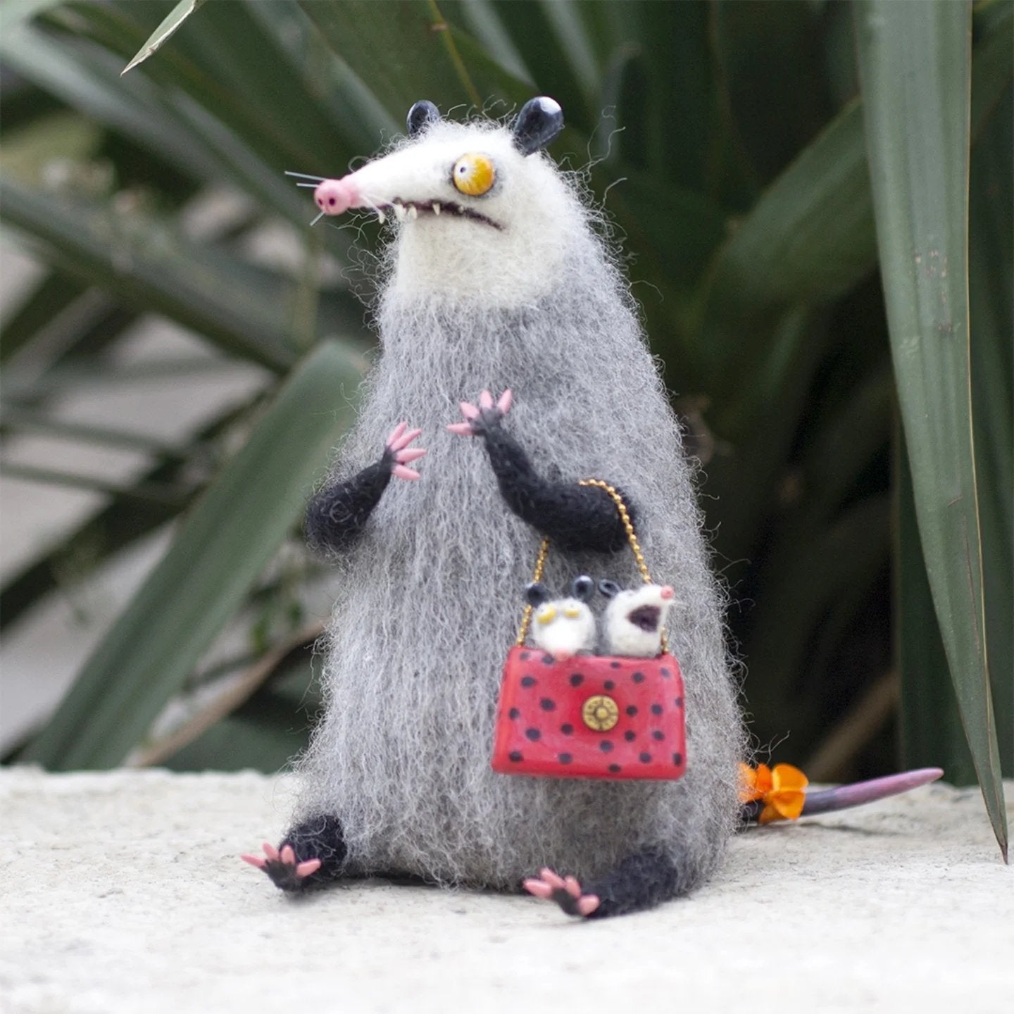 🔥LAST DAY 49% OFF -🎄✨Wool Felt Familiars – Quirky Handmade Companions