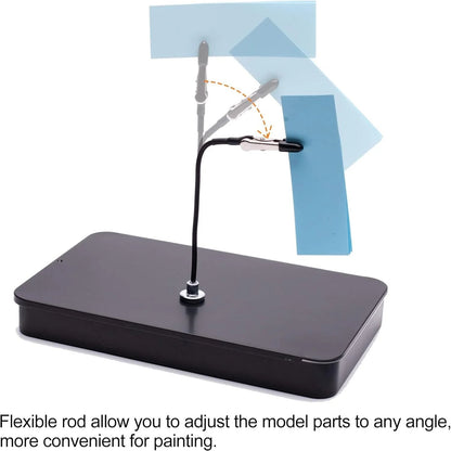 🧲MagStand Pro Magnetic Helping Hands Soldering Tool - Adjustable Alligator Clip Holder
