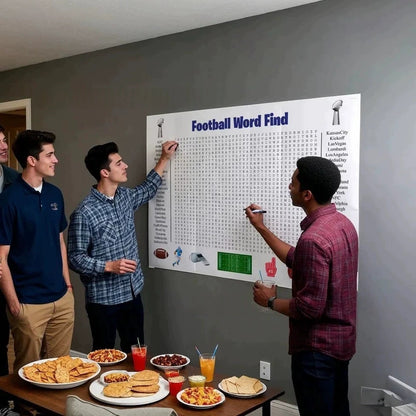 🔥Christmas Early Sale 49% OFF🎁Christmas Word Search Poster(🎉Giant 35"x24" Wall Game)