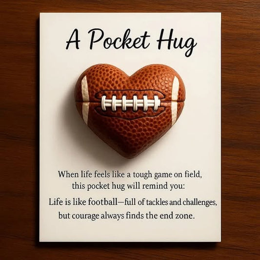 🏈Football Pocket Hug with Gift Card