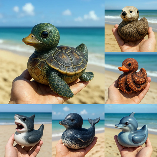 🔥Limited Edition🎁Sea Creature Duck Set🦆