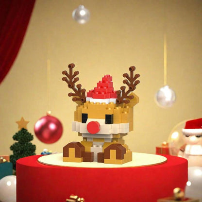 🎄Christmas Early Sale 50% OFF - Santa Claus Design Building Blocks Toy