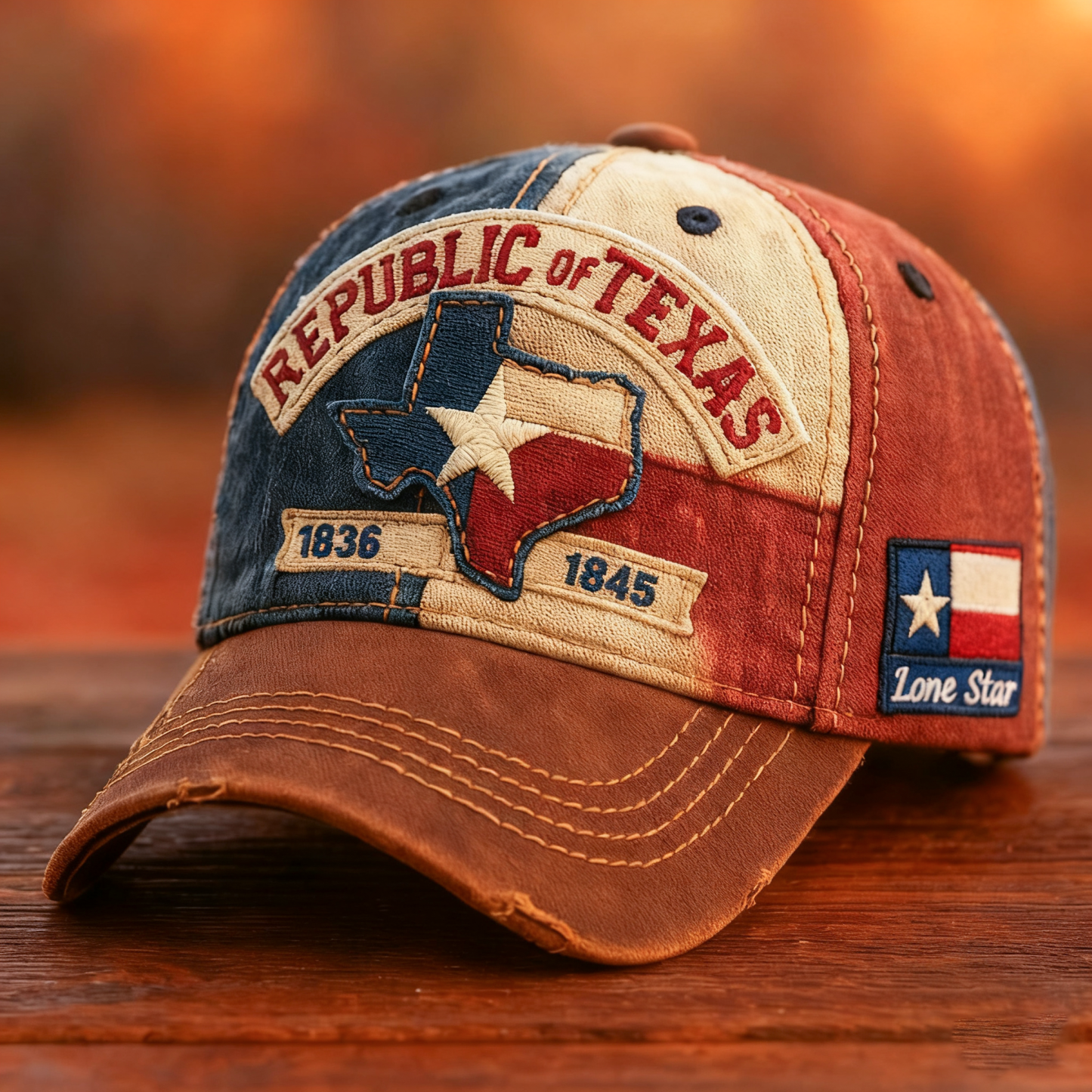 🎉New Year Flash Sale 49% OFF🤩Lone Star Legacy Texas Republic Cap🎁