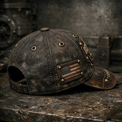 🏆Flash Sale 60% OFF  - ❤️Old Fuckers Club-Handmade Vintage Baseball Cap🎁-BUY 3 FREE SHIPPING