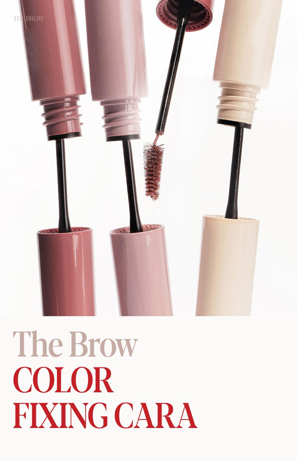 The Brow Fixing Cara | Eyebrow Coloring Mascara with 15° Angled Brush | Long-Lasting, Smudge-Proof, Waterproof | Available in 7 Shades