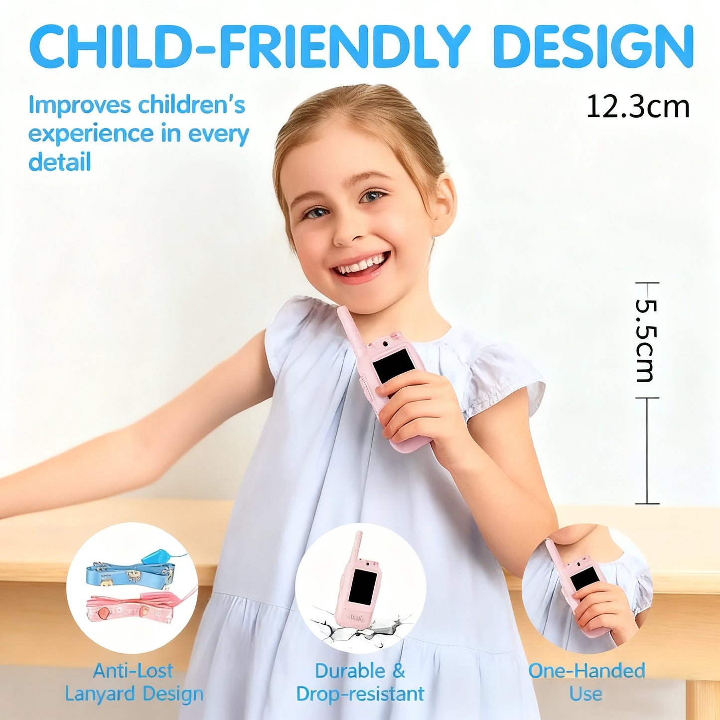 🧒📞Video Walkie Talkies for Kids