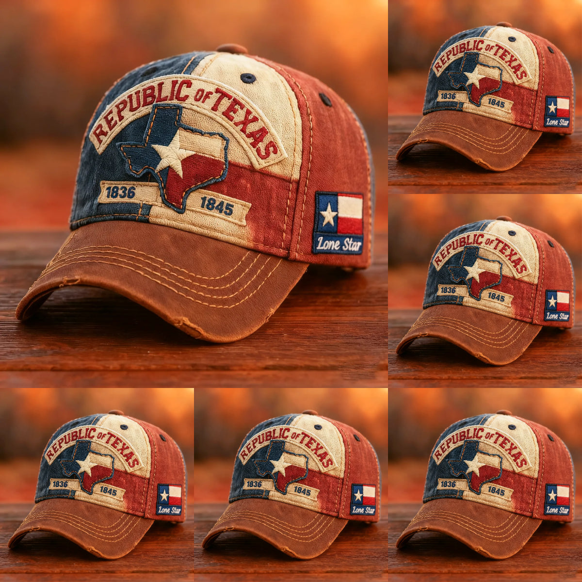 🎉New Year Flash Sale 49% OFF🤩Lone Star Legacy Texas Republic Cap🎁