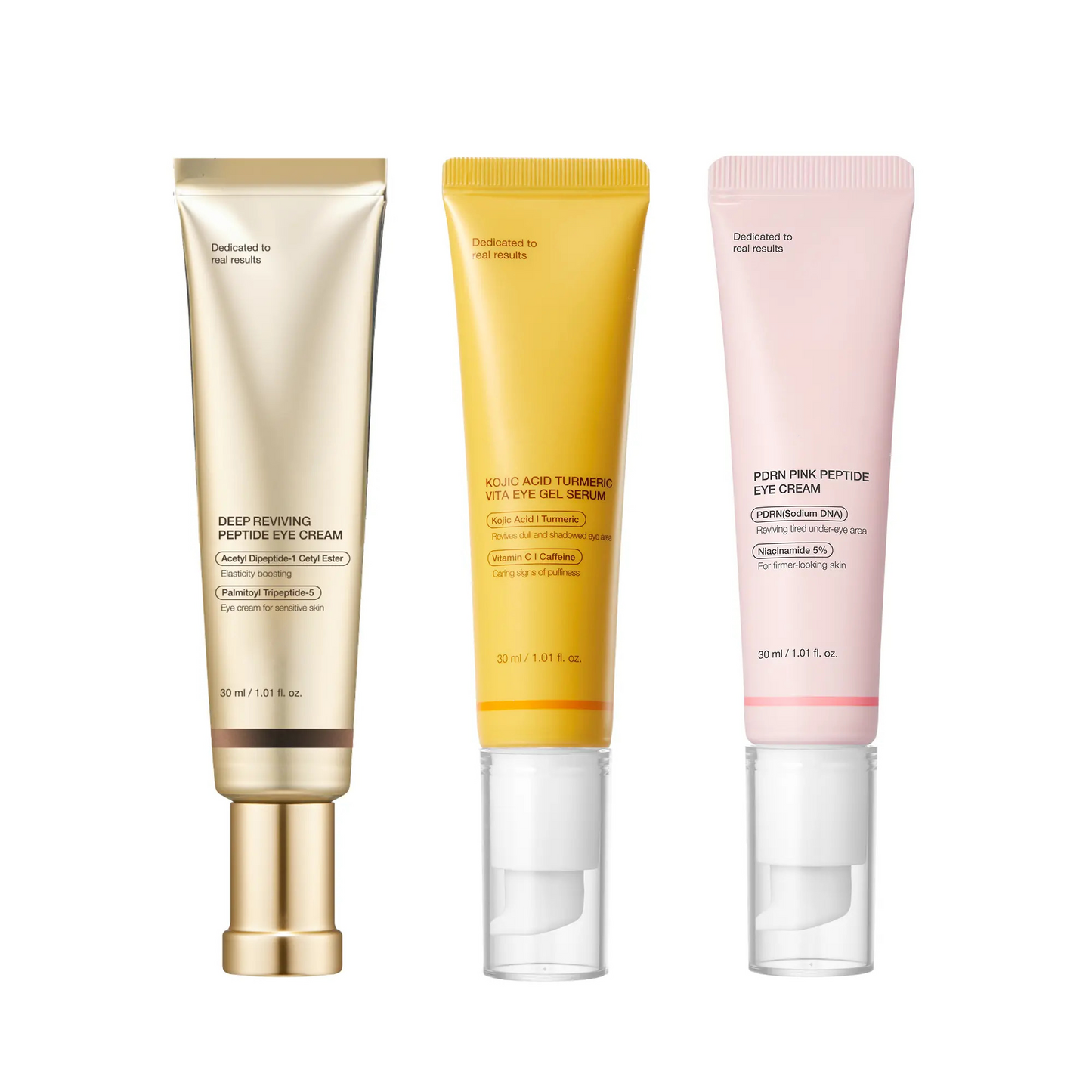 Mix & Match Eye Serum Set | Brightening, Elasticity & Puffiness Care for Smooth, Radiant & Youthful-Looking Eyes | Korean Skincare, K-Beauty