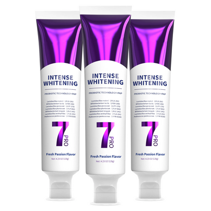 New 7-Pro Intensive Toothpaste | Upgraded Purple Formula with 7 Probiotics | Deep Enamel Repair & Long-Lasting Freshness