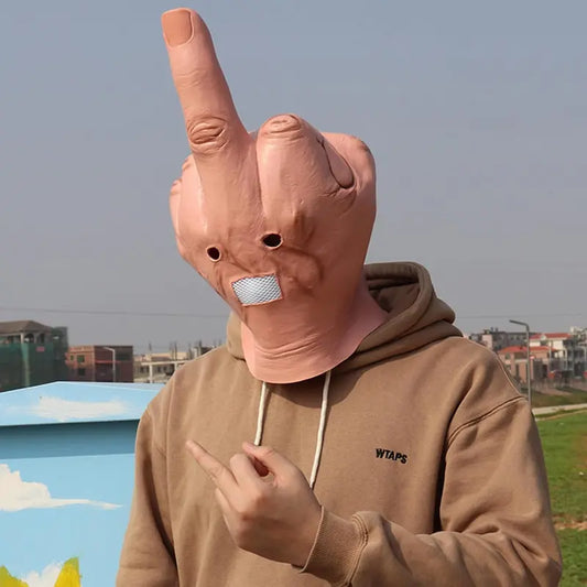 🎃Halloween Early Sale 50% OFF-Costume Party Finger Funny Head Mask