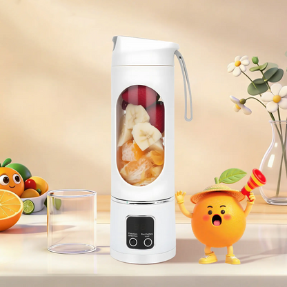 Ultimate Portable Blender! USB Rechargeable & Compact for Smoothies On-The-Go - Perfect Travel, Back To School & Gym! Leak Proof Design, Makes Shakes & Baby Food in Seconds cup juicer rechargeable mini blender vegetable